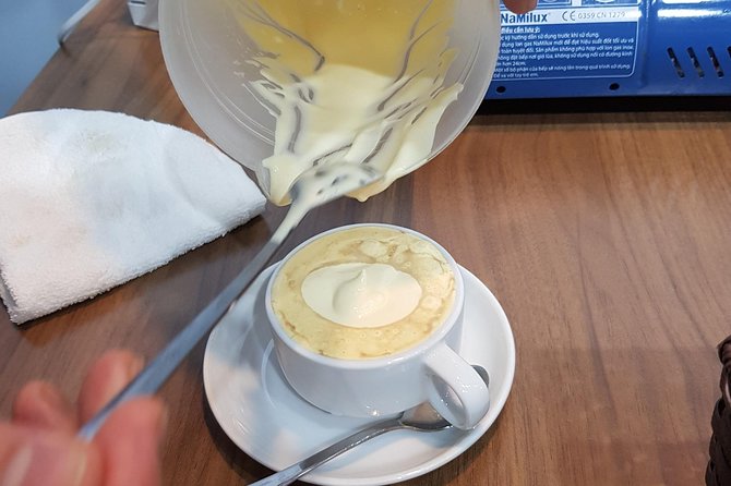 Hanoi daily egg coffee making course with local guide - Is $15 good value for one hour?