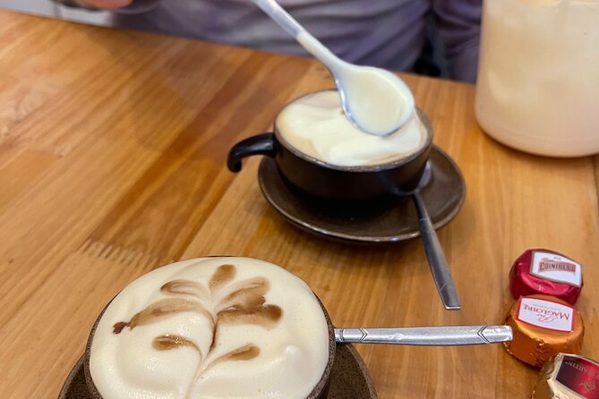 Hanoi Egg Coffee & Coconut Coffee Making Class with Free Banh Mi - A banh mi turns the lesson into breakfast