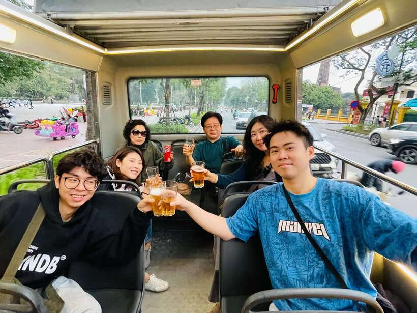 Hanoi Exclusive Craft Beer Bus: Cultural Sightseeing Tour - Banh mi, St. Joseph Cathedral, and the Opera House
