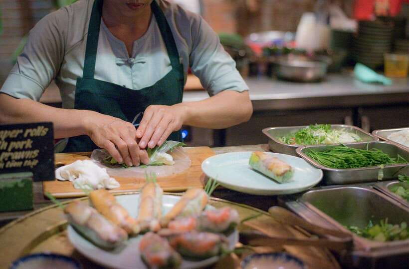 Hanoi Food Adventure: Vietnamese Market Tour & Cooking Class - What the hands-on cooking is really like