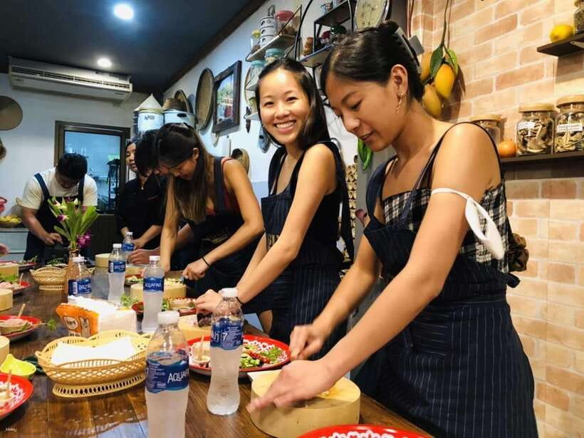 Hanoi Food Adventure: Vietnamese Market Tour & Cooking Class - Egg coffee, local wine, and the meal you make