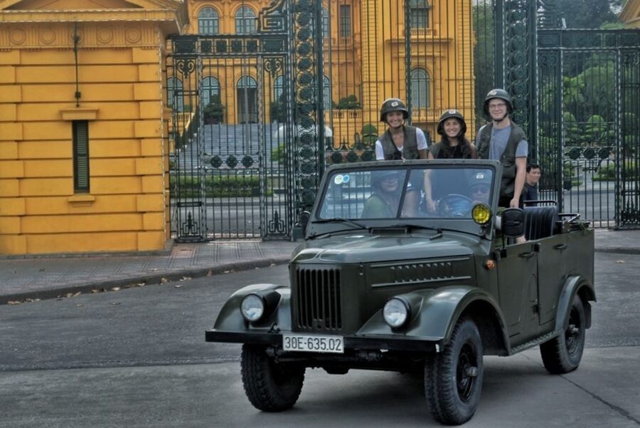 Hanoi Food, Culture, Sightseeing & Fun By Vietnam Army Jeep - Why a vintage Army Jeep works so well in Hanoi