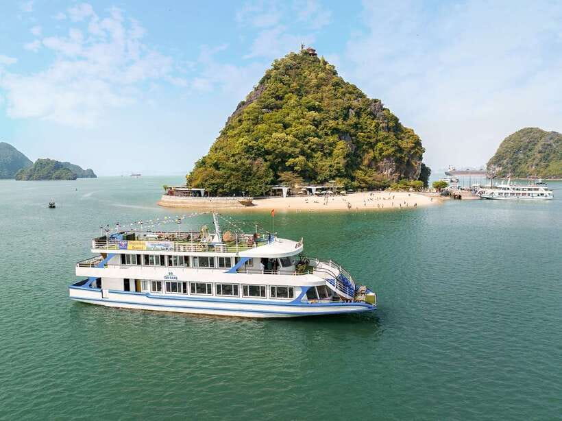 Hanoi: Ha Long Bay Day Cruise - Swimming, Meal, Kayaking - Cruising among Ha Long Bay’s limestone towers