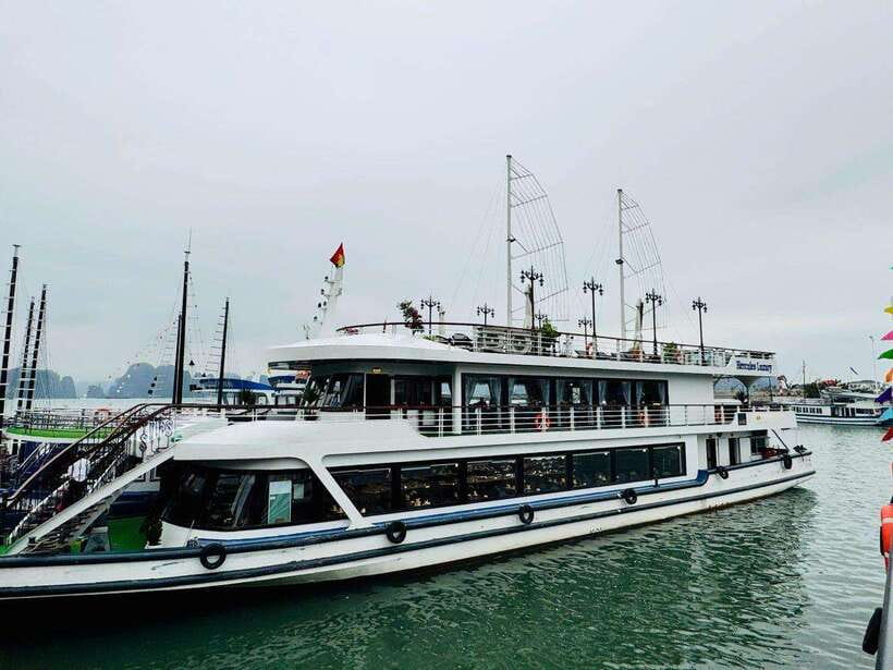 Hanoi: Ha Long Bay Day Trip - Luxury Cruise & Buffet Lunch - Sung Sot Cave, the day’s big visual stop