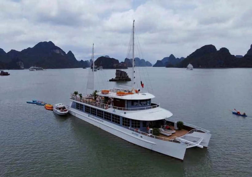 Hanoi/Ha Long: Ha Long Bay Luxury Day Cruise by Catamaran - Key points to know before booking