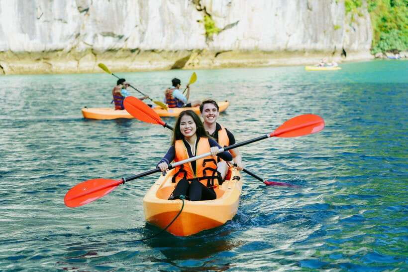 Hanoi/Ha Long: Ha Long Bay Luxury Day Cruise by Catamaran - What the $94 price really covers