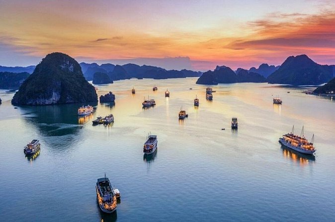 Hanoi - Ha Long Luxury Day Cruise with Kayak & Cave Adventure - Lunch on board: seafood, Vietnamese dishes, and the buffet choice