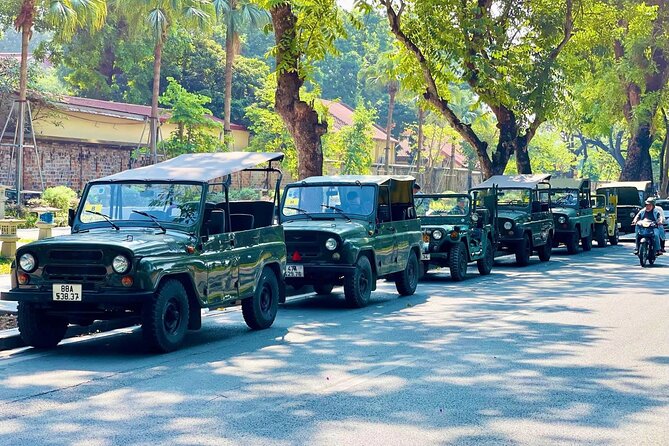 Hanoi Half Day City by Legendary Russian Jeep - Train Street and the value of local explanation