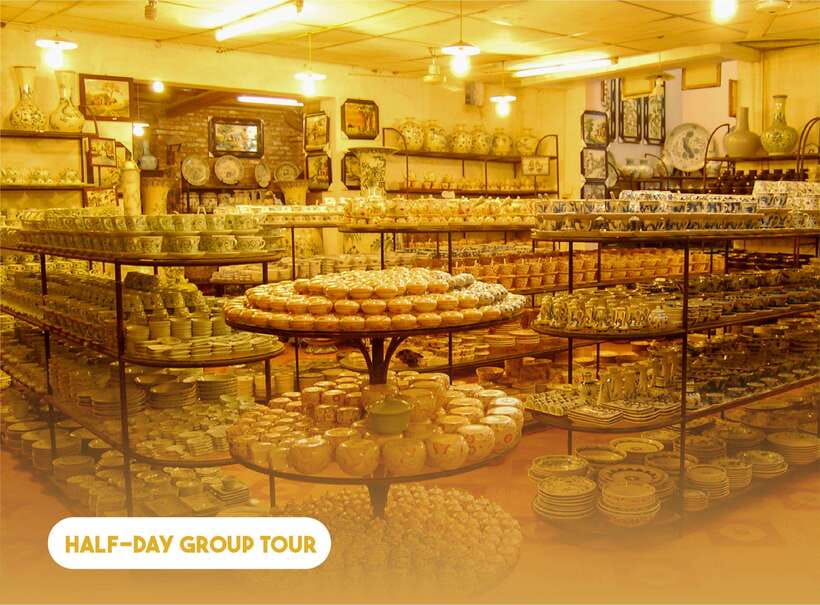 Hanoi: Half-day Hands-on Pottery Workshop At Bat Trang - Sitting at the potter’s wheel