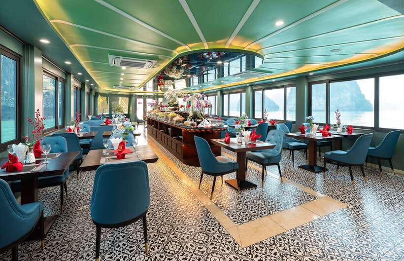 Hanoi: Halong Bay Cruise, Amazing Cave, Titov Island & Kayak - Boarding the cruise at Tuan Chau International Port