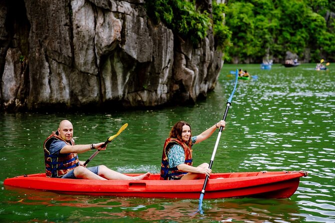 Hanoi: Halong Bay Luxury Option – Titop, Surprise Cave, Kayak - Guides, group size, and the feel of the day