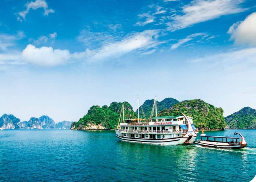 Hanoi Halong Luxury Day Tour with Private Cabin - Boarding Amazing Sails Elegant at 10:30