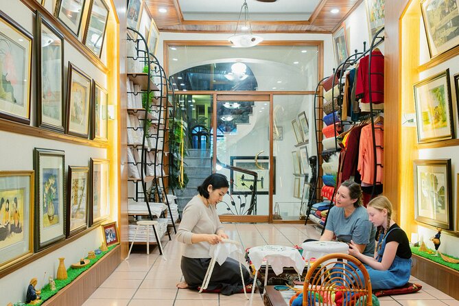 Hanoi Heritage: Traditional Embroidery Workshop in Ancient House - How to fit it into your Hanoi plans
