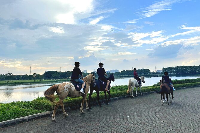 Hanoi Horseback Riding Club & Tours - Exclusive Experience - Painting a horseshoe and feeding the horses
