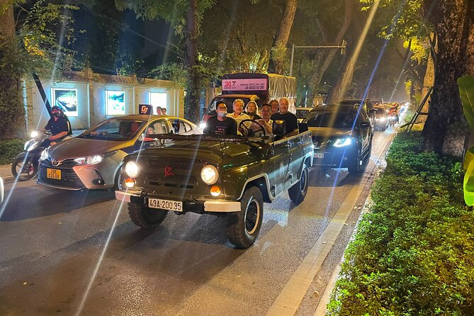 Hanoi Jeep By Night Street Food Tour and Train Street Experience - Why this Hanoi night tour works