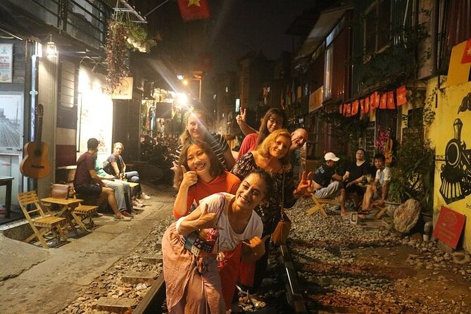Hanoi Jeep By Night Street Food Tour and Train Street Experience - Food, drinks, and what the $69 includes