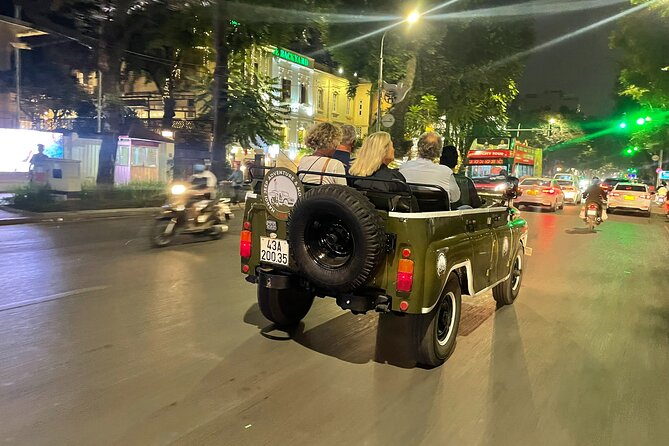 Hanoi Jeep By Night Street Food Tour and Train Street Experience - Who should book this Jeep tour?