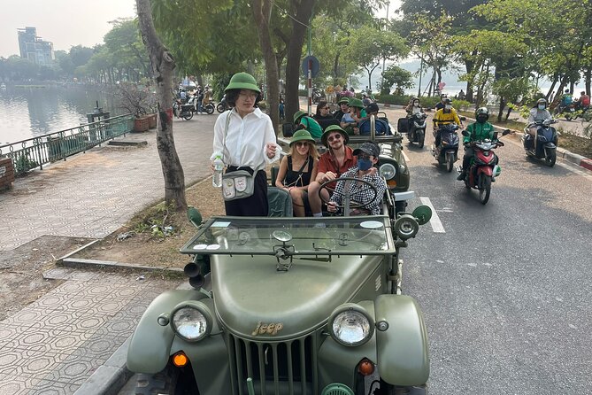 Hanoi Jeep City Highlight, Backstreet, Train Street, Countryside - From the Old Quarter to West Lake