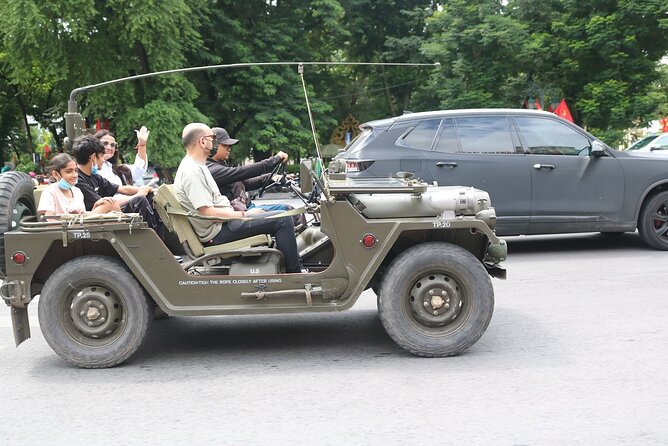 Hanoi Jeep City Tour combine Countryside Train Street, Hidden Gem - Coffee, lunch, and the value of the $53 price
