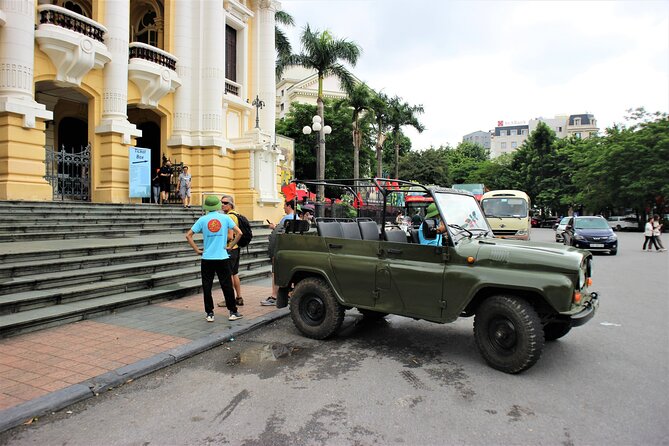 Hanoi Jeep Foodie Tours Led By Women - Long Bien Bridge under the night sky