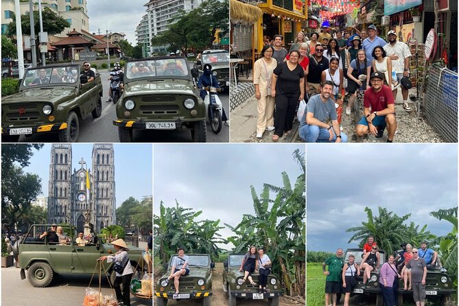 Hanoi Jeep Tour: City Highlights, Train St & Hidden Gems - Key points at a glance