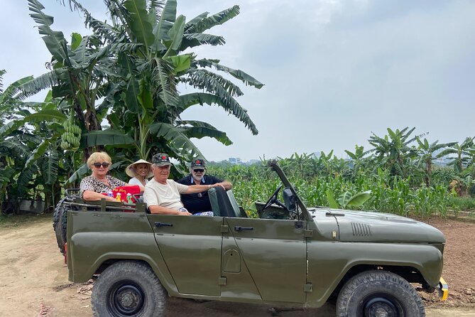 Hanoi Jeep Tour: City Highlights, Train St & Hidden Gems - Huu Tiep Lake and the B-52 remains