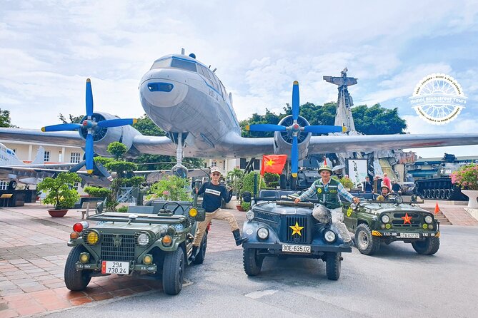 Hanoi Jeep Tour: Food, Culture and Fun by Vietnam Army Jeep - Train Street, coffee, and timing