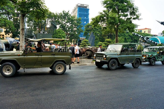Hanoi Jeep Tours Led By Women: City & Countryside Half Day Combo - Truc Bach Lake, West Lake, and local food