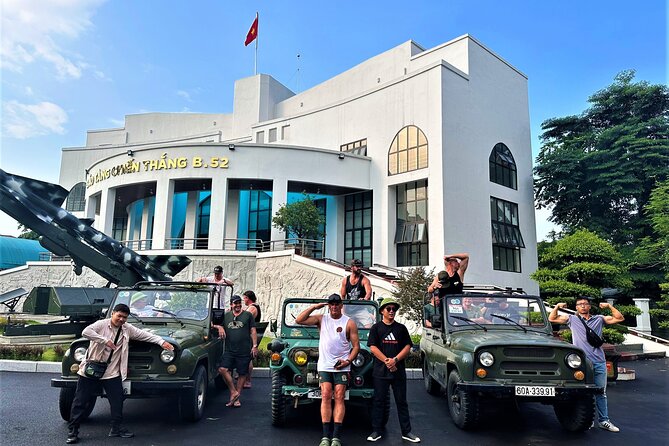 Hanoi Jeep Tours Led By Women: City & Countryside Half Day Combo - Long Bien Bridge and the first look at working Hanoi