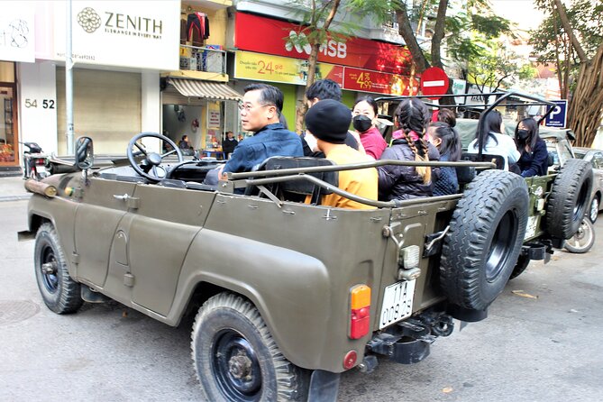 Hanoi Jeep Tours Led By Women: City & Red River Half Day - Huu Tiep Lake and the B-52 wreck