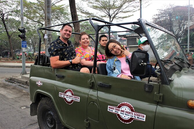 Hanoi Jeep Tours Led By Women: Hanoi City Jeep Tours Half Day - West Lake at a slower pace