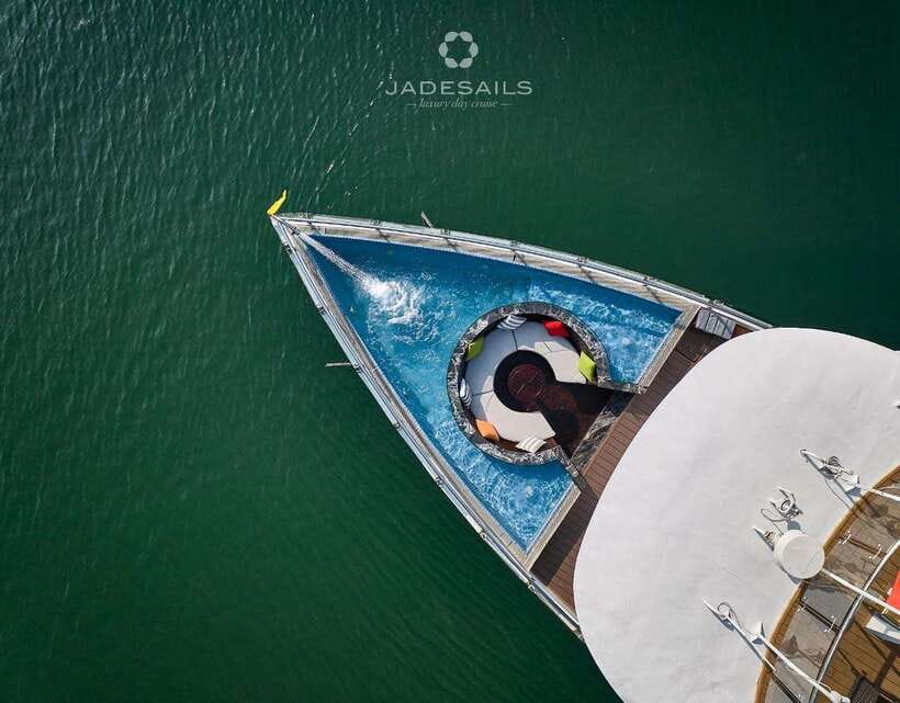 Hanoi: Luxury Lan Ha Bay Jade Sails Cruise with Buffet Lunch - Boarding JadeSails at Tuan Chau Harbour