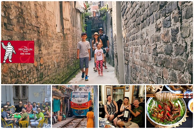 Hanoi Michelin Star Street Food Walking Tour & Train-Street - Key points at a glance