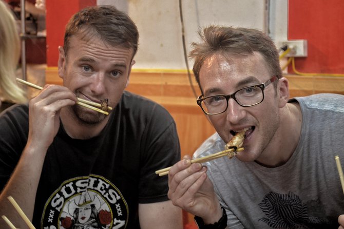 Hanoi Michelin Star Walking Food Tour & Train Street - Starting at Hidden Gem Cafe near Hang Mam