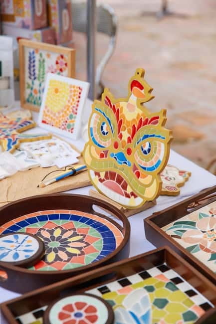 Hanoi: Mosaic-Making Workshop with Local Artist - Making something instead of merely buying it