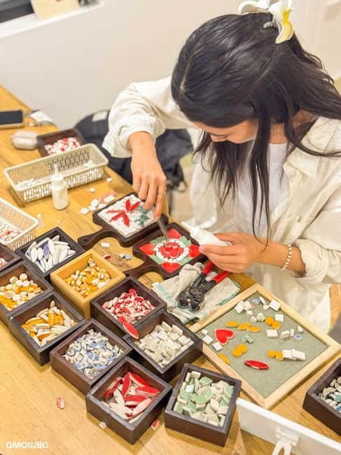 Hanoi: Mosaic-Making Workshop with Local Artist - Choosing your design and materials