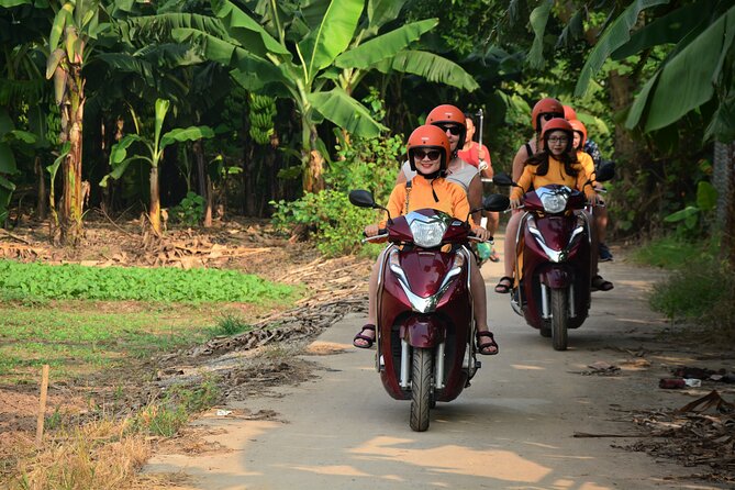Hanoi Motorbike Led By Women: Hanoi Countryside Motorbike Tours - Hoi Phu and the craft of broom making