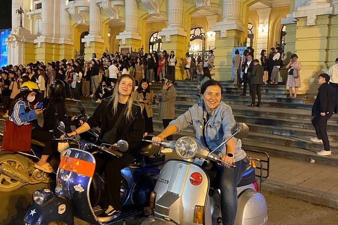 Hanoi Motorbike Tours with Female Riders - West Lake gives the ride some breathing room