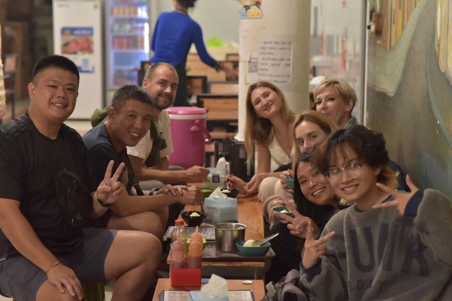 Hanoi Night Lights Food Tour by Motorbike - Riding through the Old Quarter’s small lanes