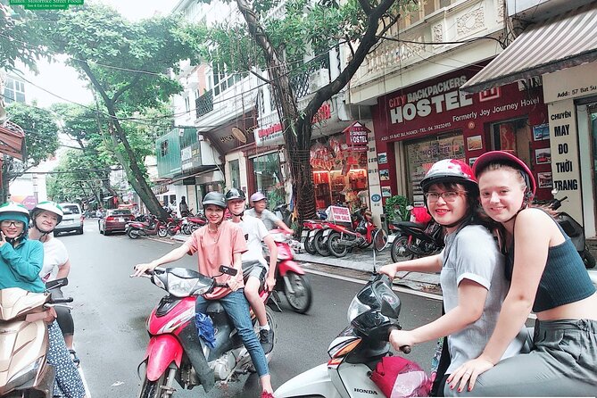 Hanoi Nightlife Food Tour By Motorbikes - Long Bien Bridge and Hanoi’s big city views