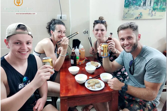 Hanoi old quarter sightseeing & street food eating by Motorcycle - Starting at 78A Tran Nhat Duat