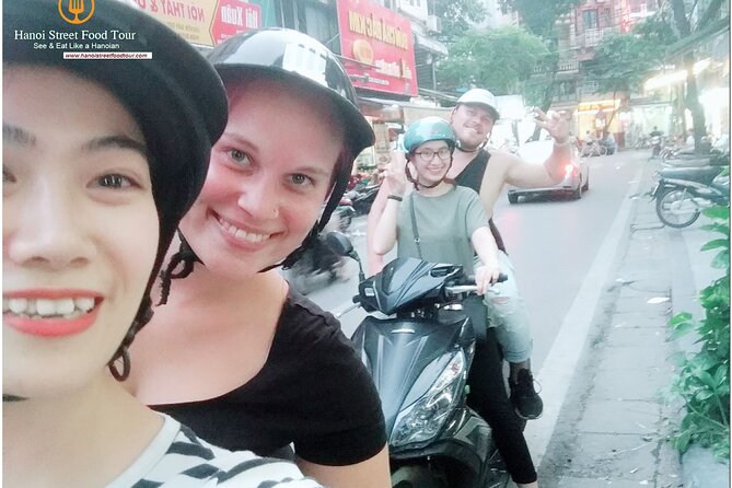 Hanoi old quarter sightseeing & street food eating by Motorcycle - What the $55 price really covers
