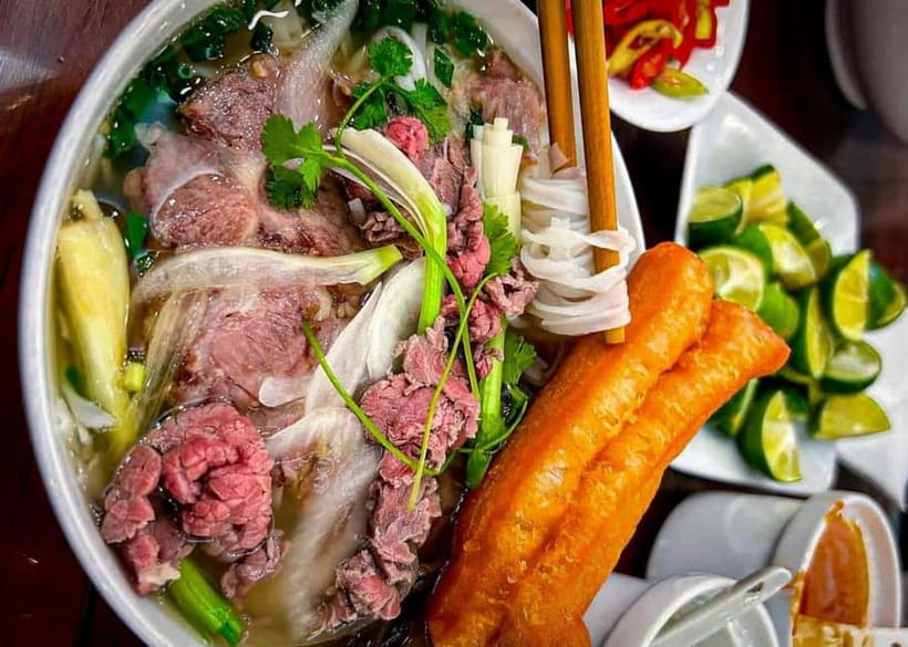 Hanoi: Old Quarter Street Food Tour - Phở bò shows why Hanoi takes noodles seriously