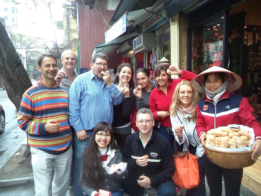 Hanoi: Old Quarter Street Food Walking Tour with 10 Tastings - Nom bo kho and a French-influenced street snack