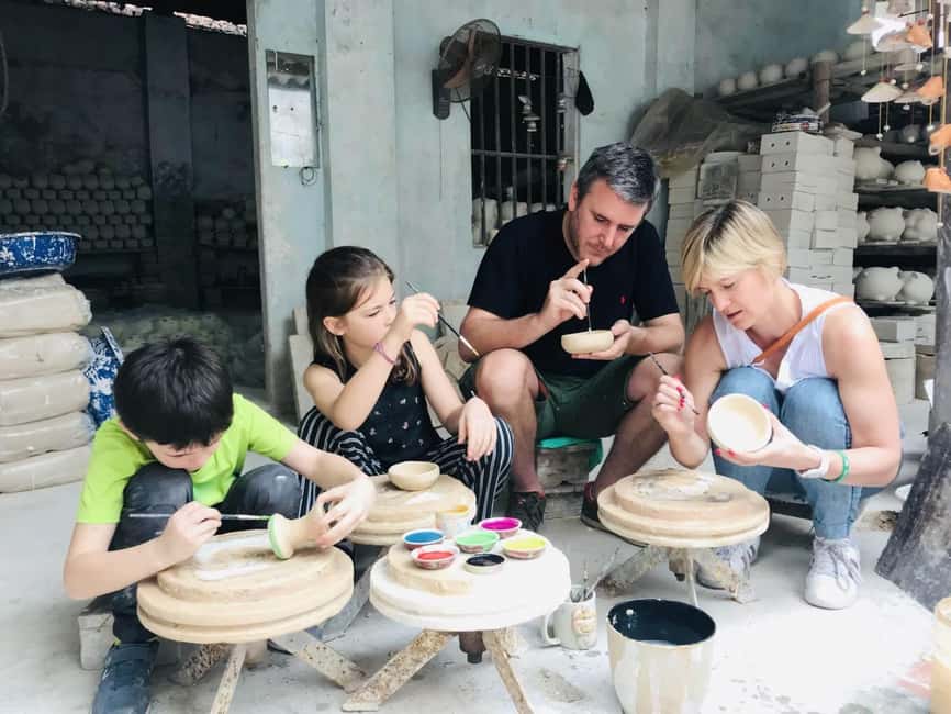 Hanoi Outskirts: Bat Trang Ceramic Village Tour by Jeep - Long Bien Bridge and the change in scenery