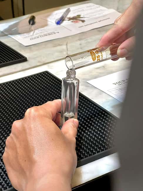 Hanoi: Perfume Making Workshop - Must Do Experience - Choosing a personal combination of notes