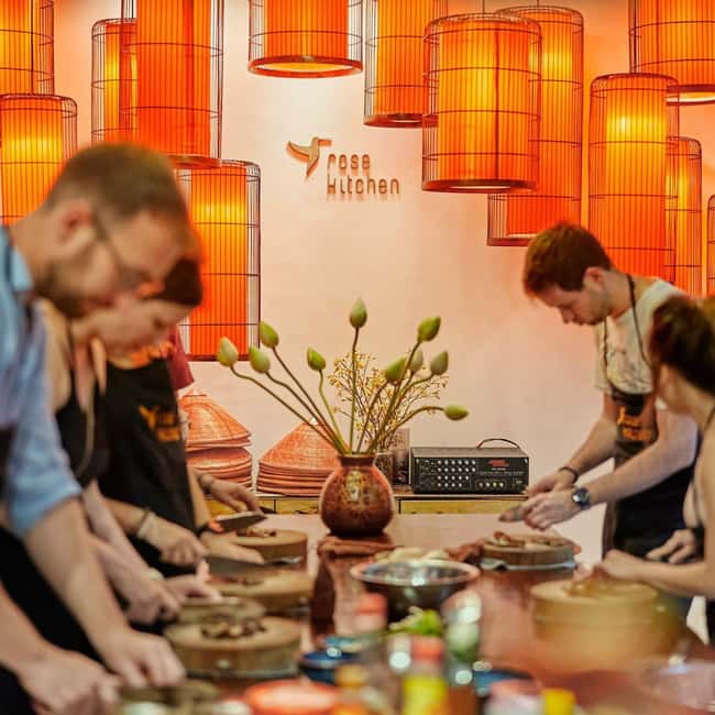 Hanoi: Rose Kitchen: Pho/Bun Cha/Nem+ Free Egg/ Salt Coffee - Learning with Simon, Aroma, Maxi, or Kim