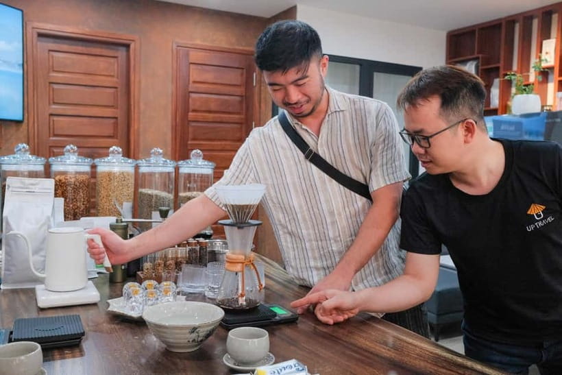 Hanoi: Salt Coffee Workshop Awake Your Senses With 6 Brews - Coconut, brown, and pour-over coffee show the range