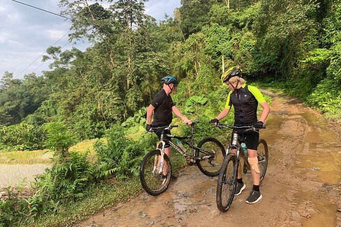 Hanoi - Soc Son electric mountain bike trails - From flat asphalt to village dirt roads