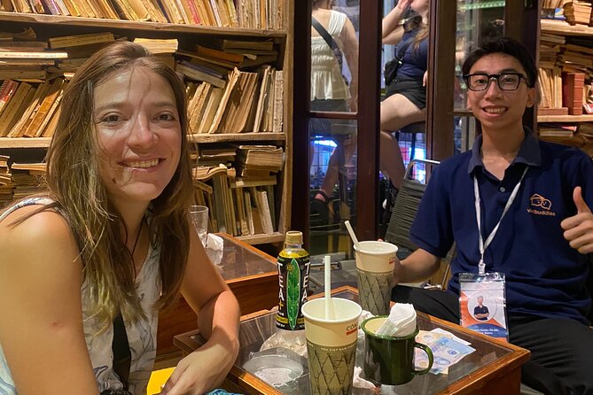 Hanoi Street Food Experience - The Old Quarter makes a useful dining room